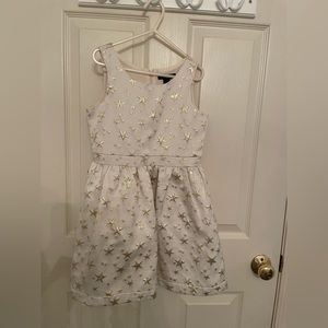 GapKids Gold Star dress & matching cardigan